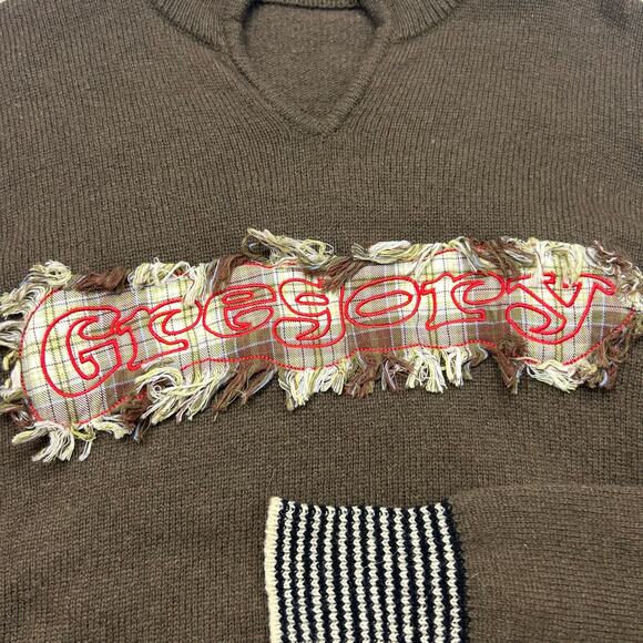 Gregory patchwork sweater size M - Picture 2 of 5